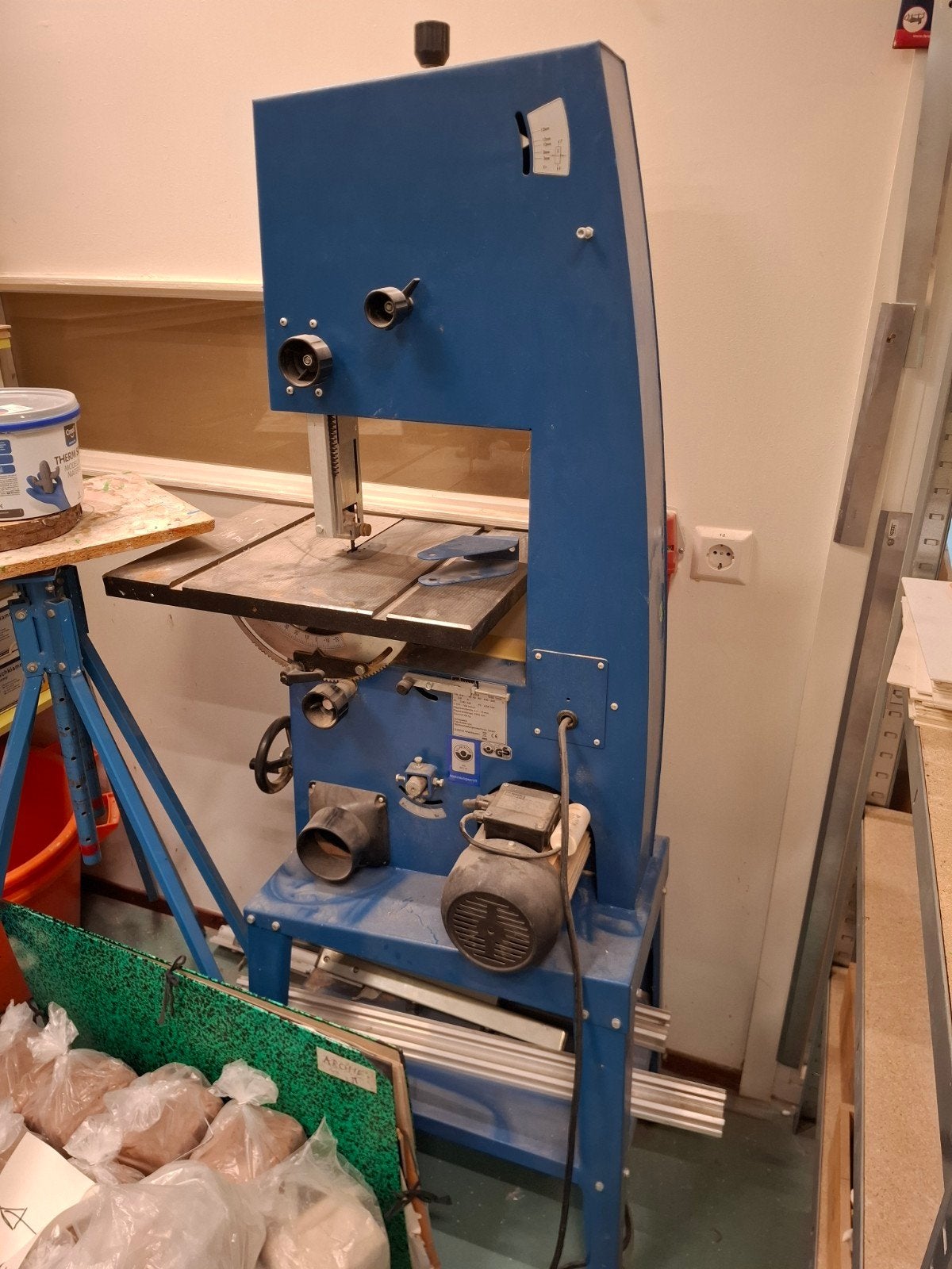 Scheppach Basato 3 Vario Lintzaag - Goede Staat, Ophalen, Gebruikt, 600 tot 1200 watt, Lintzaag