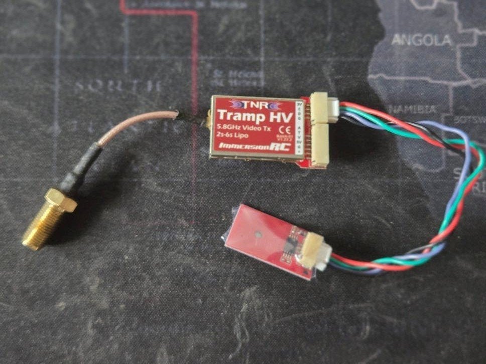 ImmersionRC Tramp HV 5.8GHz Video Zender (FPV), Elektro, Gebruikt, Quadcopter of Multicopter, Ophalen of Verzenden