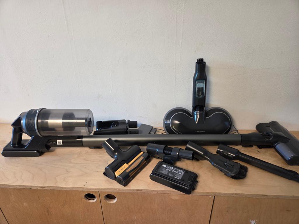 Samsung jet 85 pro, Gebruikt, Ophalen of Verzenden, Steelstofzuiger, Samsung