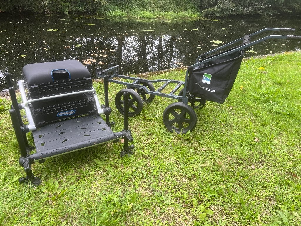 Preston Innovations Absolute  + evt een Preston transporter, Ophalen of Verzenden, Gebruikt, Complete set
