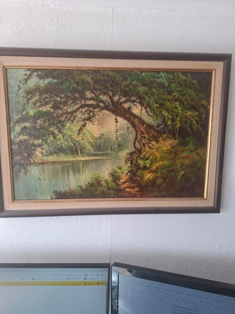 Schilderij, Ophalen