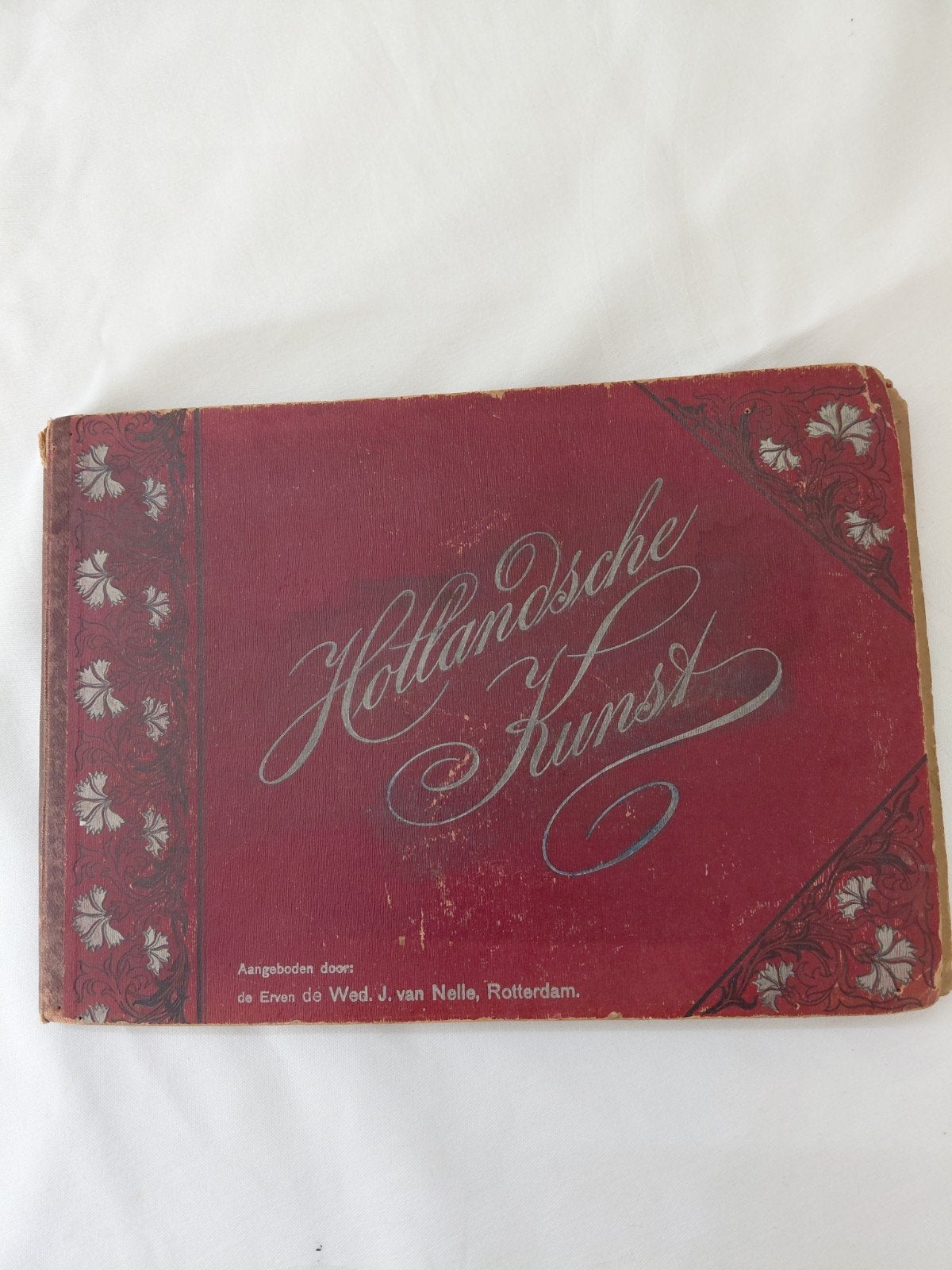Oud fotoalbum 'De Rijzende Hoop' van Wed. J. van Nelle, Verzamelen, Foto's en Prenten, Gebruikt, Foto, Ophalen of Verzenden, Gebouw