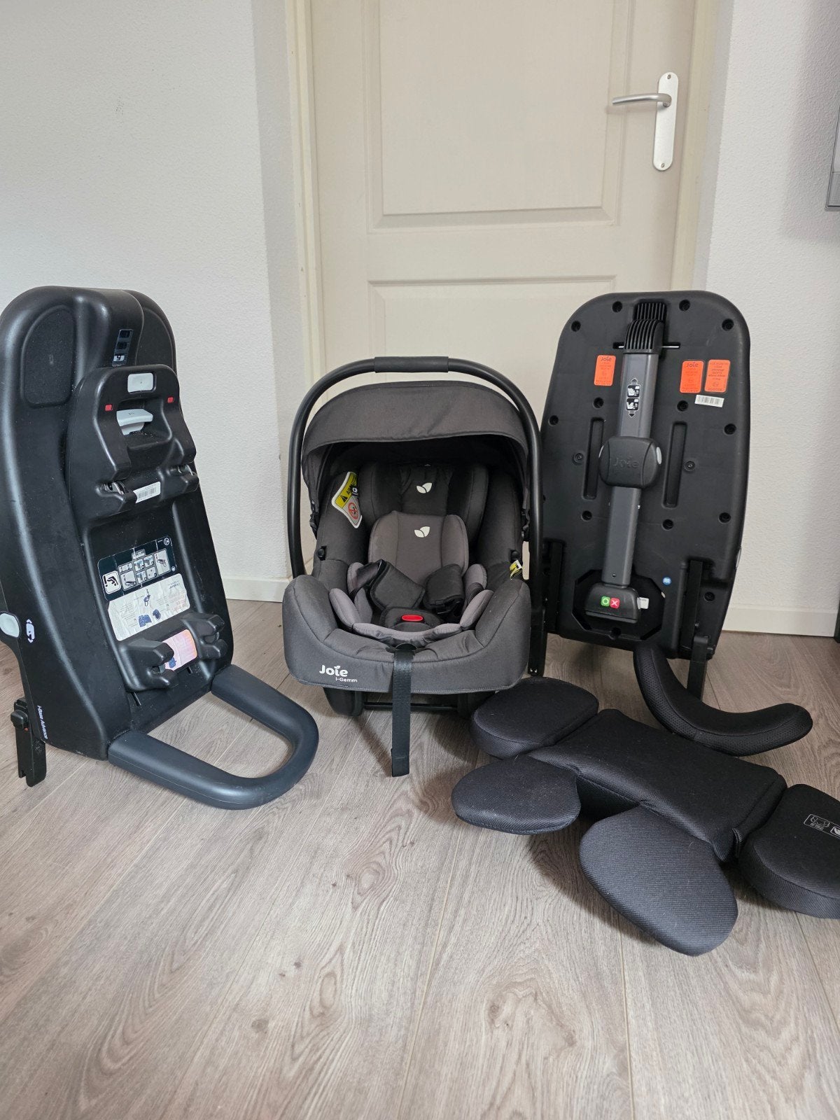 Joie i-Gemm autostoel, inclusief base (steunpoot/isofix), Kinderen en Baby's, Autostoeltjes, Zijbescherming, Zo goed als nieuw