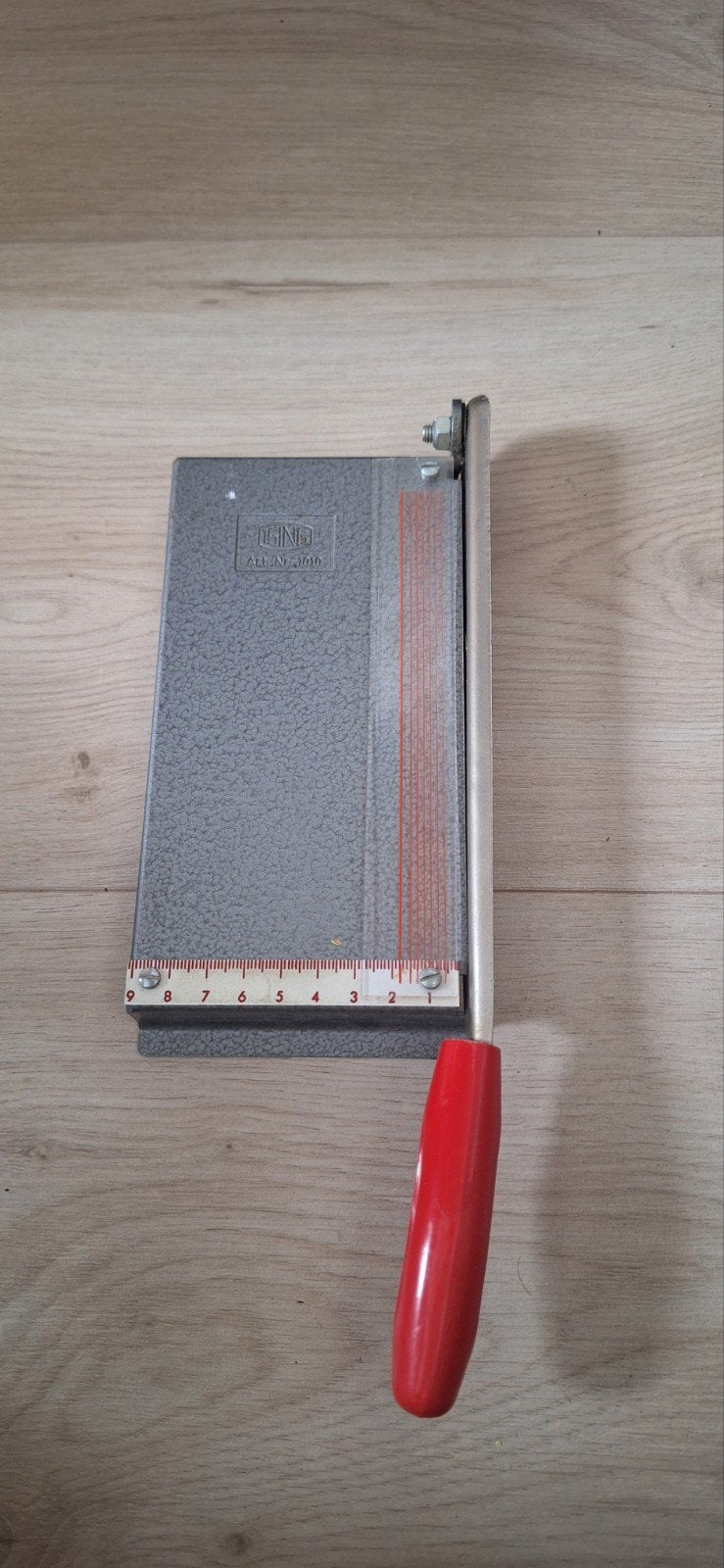 vintage handmatige papiersnijder, Ophalen of Verzenden