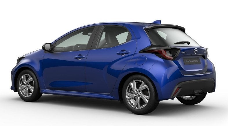 Mazda 2 Hybrid 1.5L Hybrid VVT-i 116 CVT Exclusive-Line - no, Automaat, Gebruikt, Blauw, 450 kg