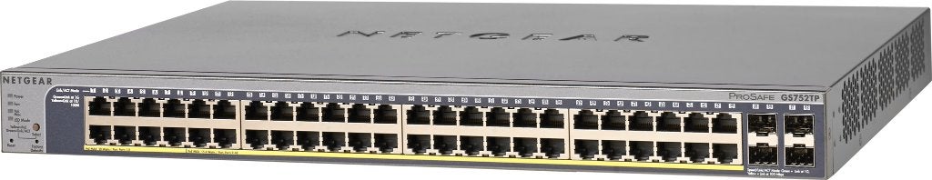 Netgear GS752TP, Computers en Software, Ophalen of Verzenden, Gebruikt