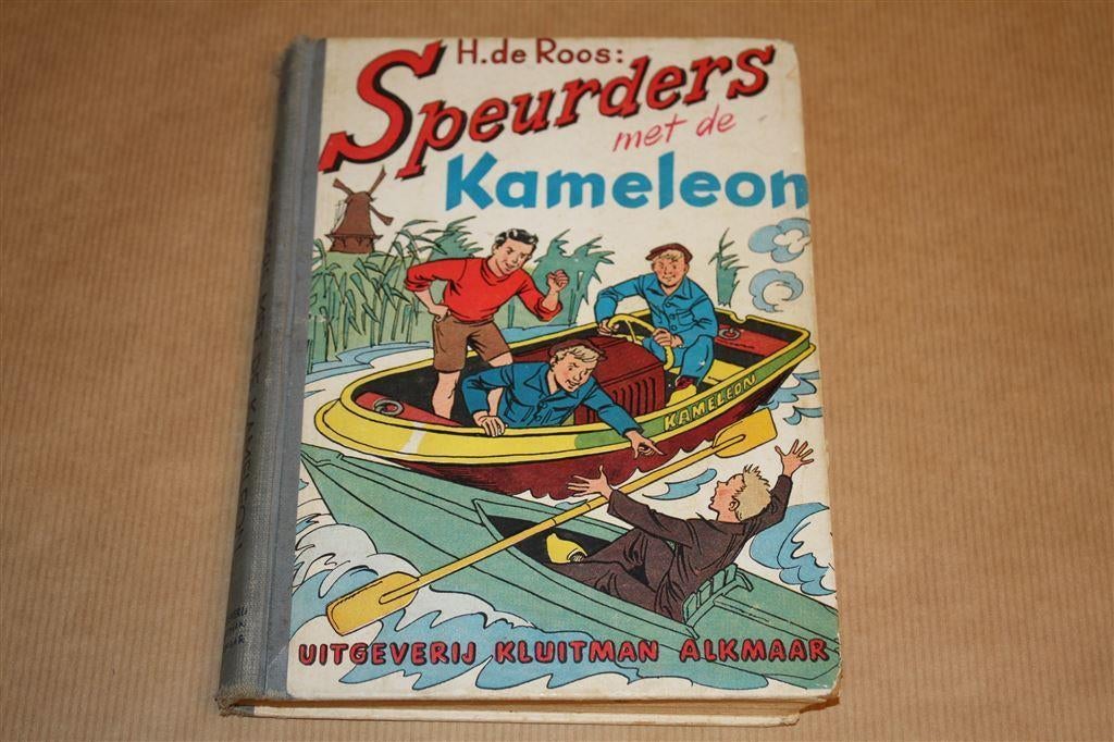 Speurders met de Kameleon - 1e druk 1955, Boeken, Ophalen of Verzenden, Gelezen