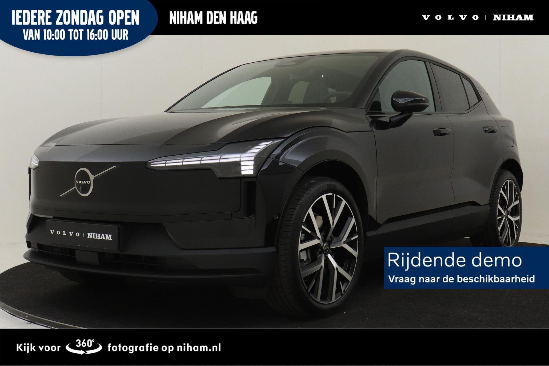 Volvo EX30 SINGLE MOTOR EXTENDED RANGE ULTRA 69 kWh -PANO.DA, Auto's, Automaat, Automatische klimaatregeling, Zwart, Origineel Nederlands