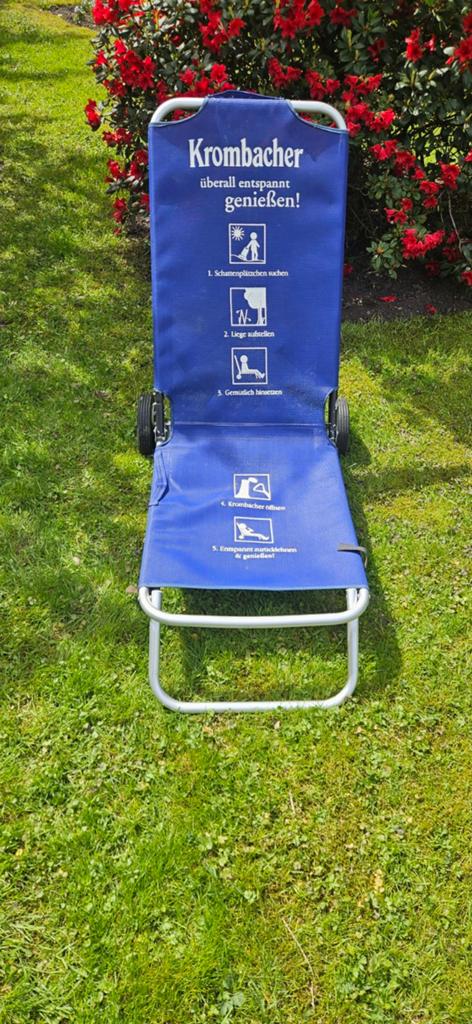 Zeer nette strand kampeer stoel.
Inklapbaar verstelbaar, Ophalen of Verzenden, Zo goed als nieuw, Campingstoel