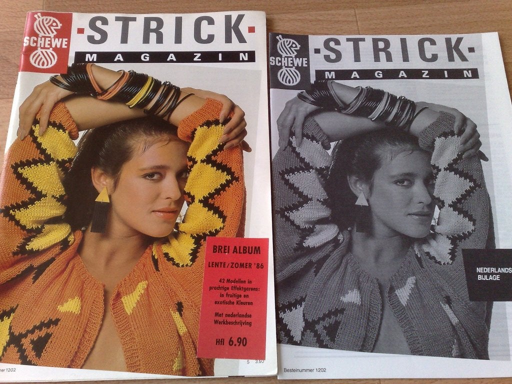 Strick Magazin brei Album lente / zomer 1986, Verzenden, Zo goed als nieuw, Breien, Patroon of Boek