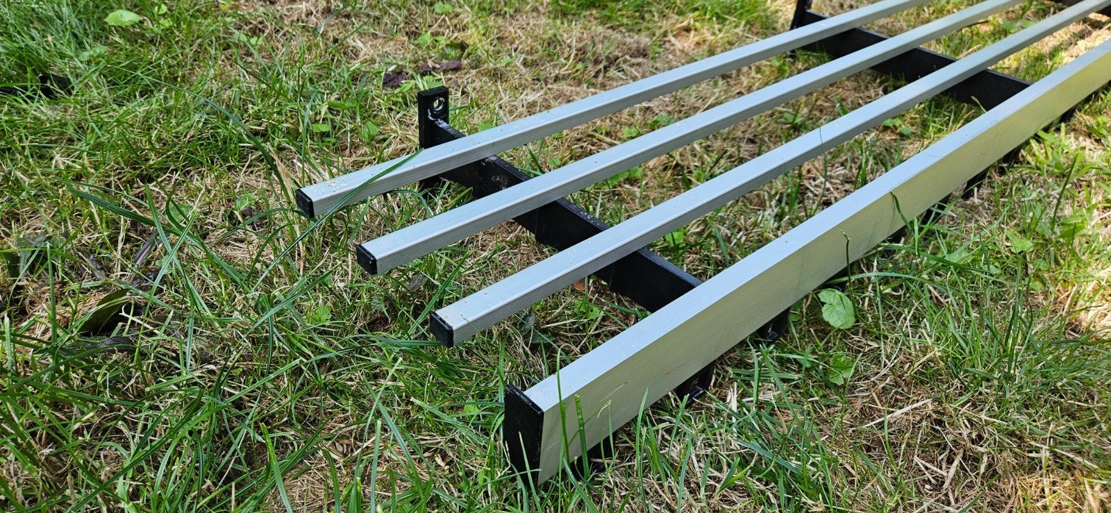 Professionele garderobe kapstokken, Gebruikt, 200 cm of meer, Metaal, Ophalen