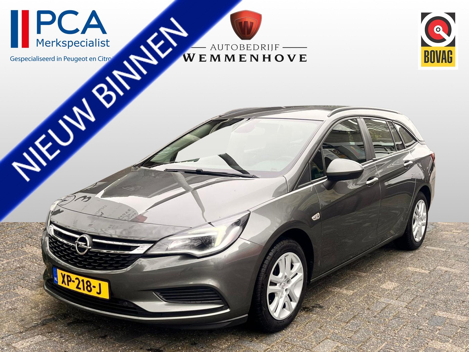 Opel Astra Sports Tourer 1.0 Turbo Online Edition (bj 2019), Voorwielaandrijving, Stof, Gebruikt, 1178 kg