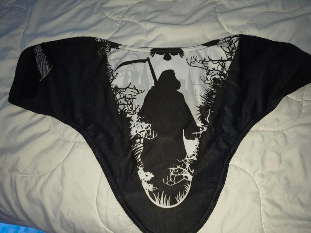 Motor mondmasker Grim Reaper., Ophalen of Verzenden, Nieuw met kaartje, Overige merken