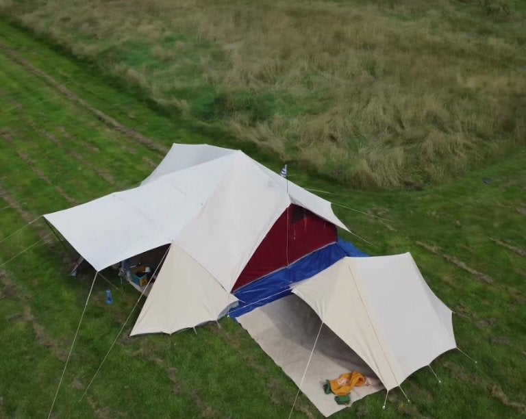 De Waard tent “de Zeearend” (let op; alleen basistent), Ophalen, Gebruikt, Tot en met 4