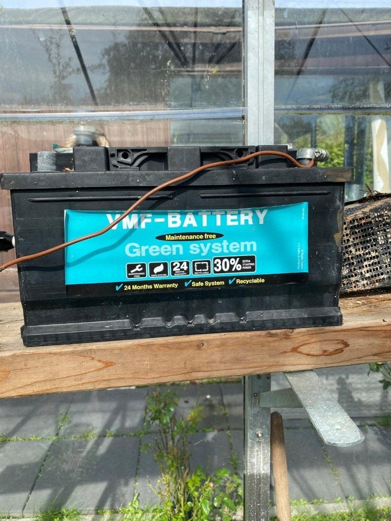 Batterij Accu VMF-BATTERY Green System, Ophalen, Gebruikt, Oplaadbaar