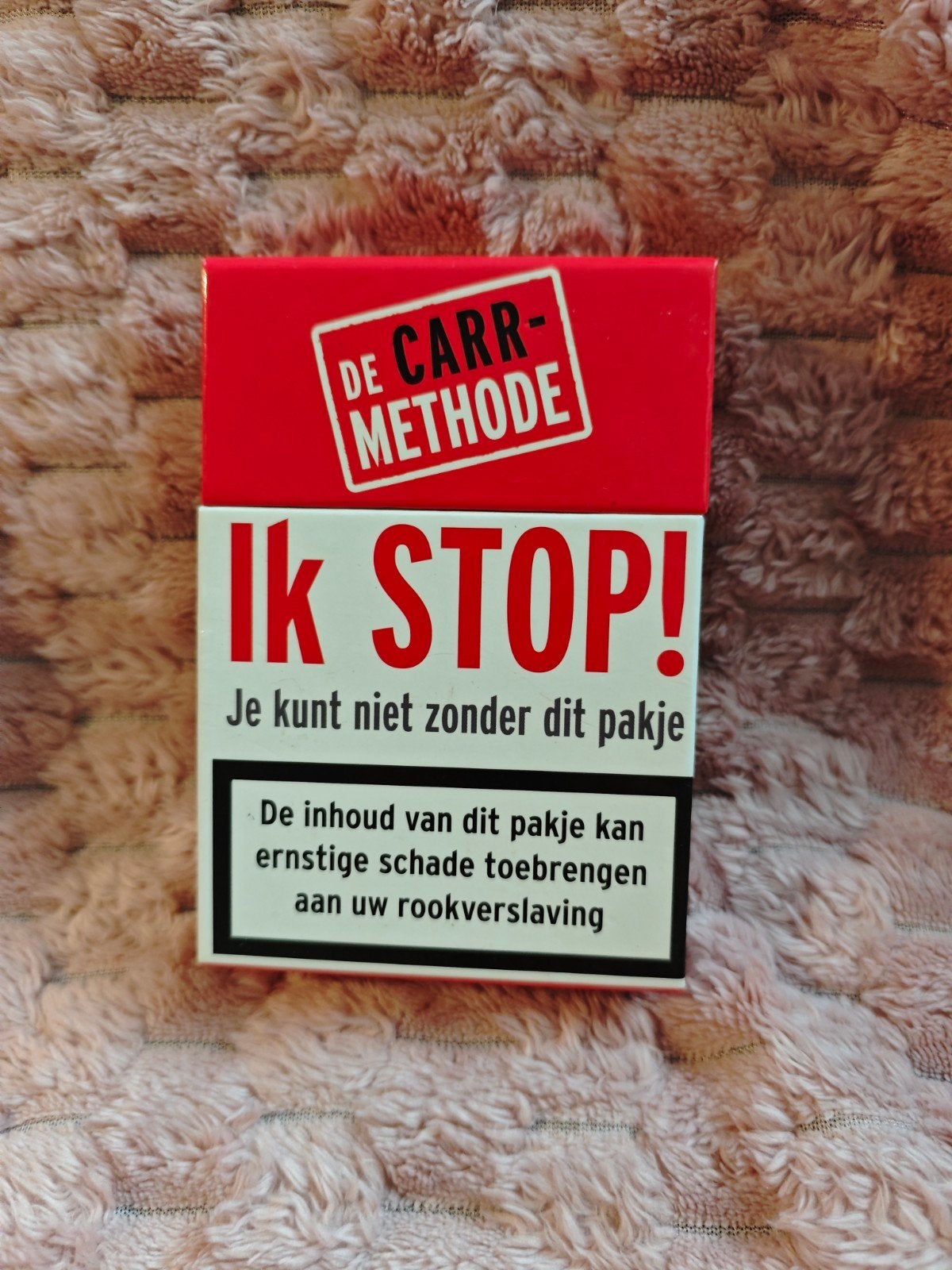 De Carr-methode: Ik STOP! - Stoppen met roken, Ophalen of Verzenden, Zo goed als nieuw