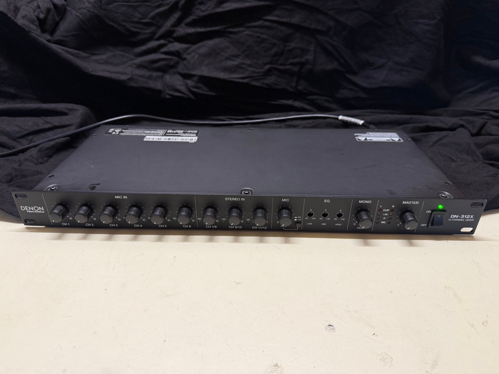 Denon Pro DN-312X 12 kanaals mixer, Denon Pro, Denon Pro, Microfooningang, Ophalen of Verzenden