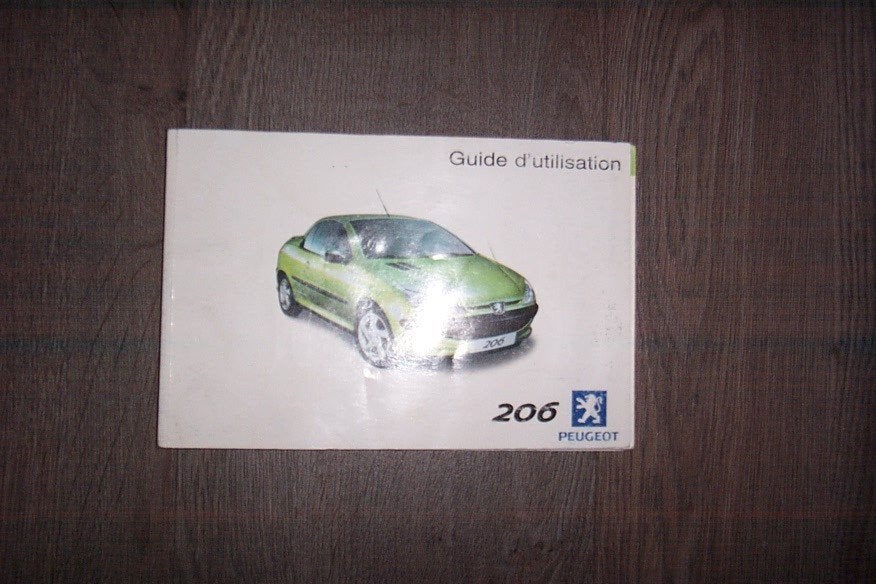 Gebruikershandleiding PEUGEOT 206  CC  (cabrio)01/07  frans, Ophalen of Verzenden