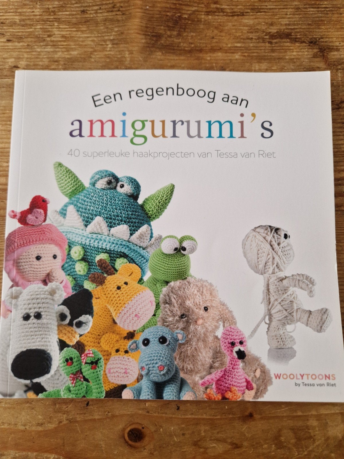 Tessa van Riet-Ernst - Een regenboog aan amigurumi's, Boeken, Breien en Haken, Tessa van Riet-Ernst, Nieuw, Ophalen of Verzenden