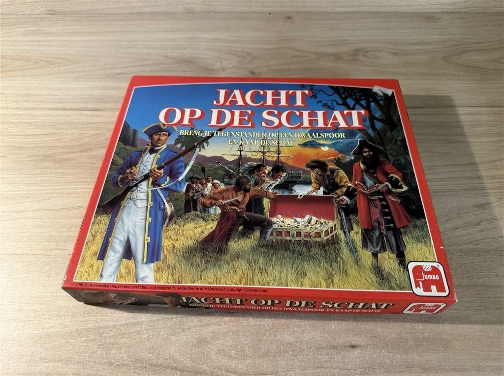 Jacht op de Schat - s6167, Hobby en Vrije tijd, Gezelschapsspellen | Bordspellen, Verzenden, Zo goed als nieuw