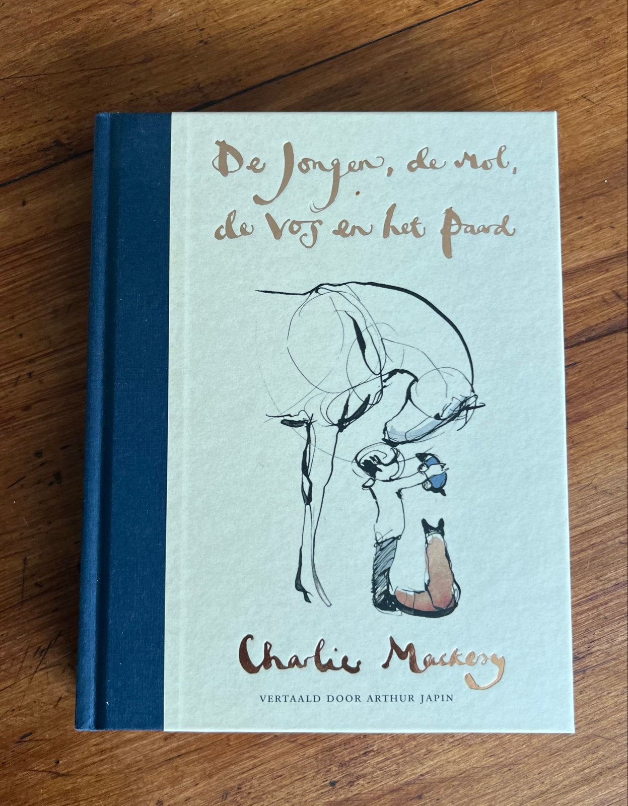 De Jongen, de Mol, de Vos en het Paard - Charlie Mackesy, Boeken, Ophalen of Verzenden, Zo goed als nieuw, Nederland