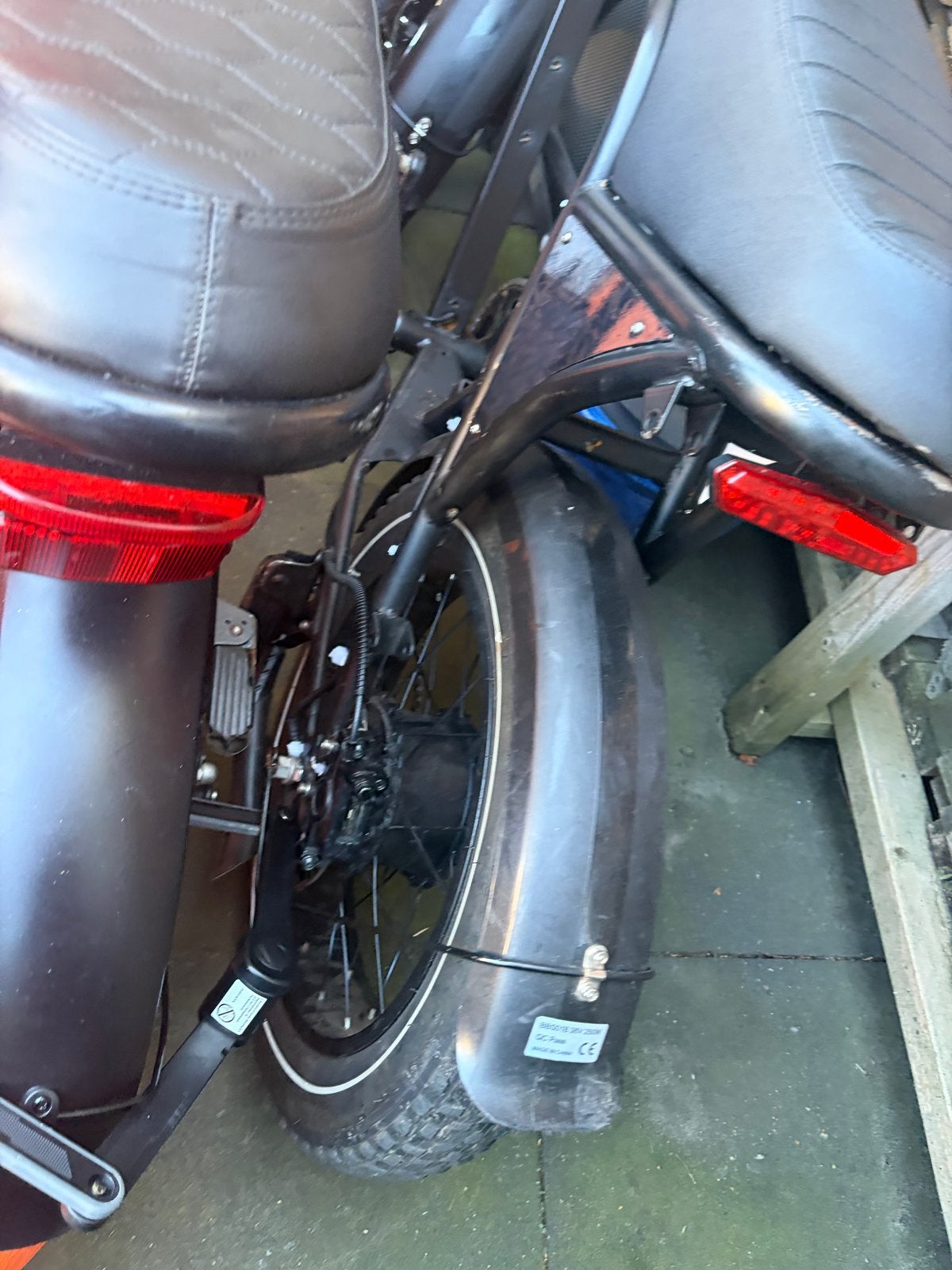 1kw V8 E-bike - Werkend, heeft aandacht nodig, Ophalen of Verzenden, Gebruikt