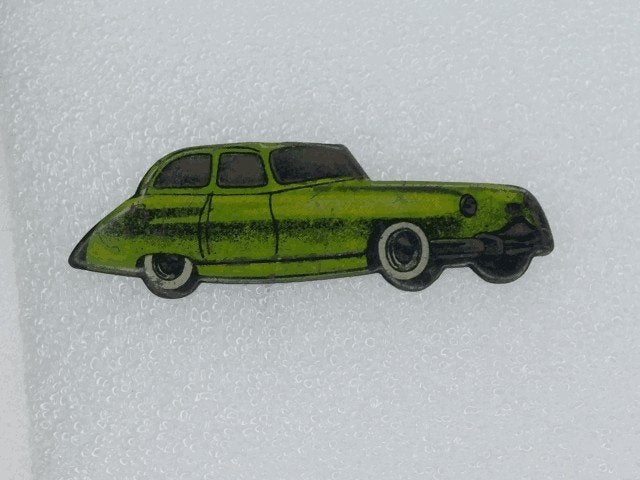 SP1790 Speldje Panhard groen, Verzamelen, Ophalen of Verzenden, Gebruikt, Overige onderwerpen