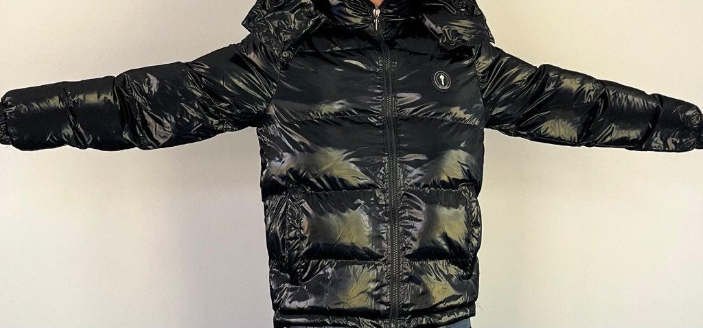 Trapstar Irongate Puffer Shiny Black Jacket- Nieuw met tags, Kleding | Heren, Maat 48/50 (M), Zwart, Nieuw, Ophalen of Verzenden