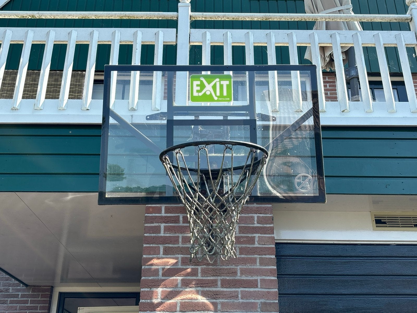 EXIT Basketbalbord - voor iedere basketbaltalent, Sport en Fitness, Basketbal, Ophalen, Zo goed als nieuw, Ring, Bord of Paal