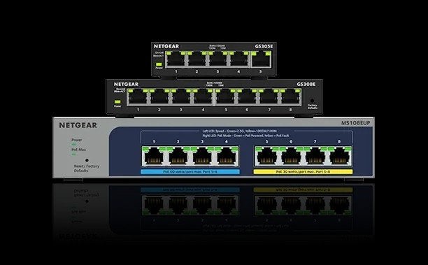 Diverse nieuwe NetGear switches, Verzenden, Nieuw