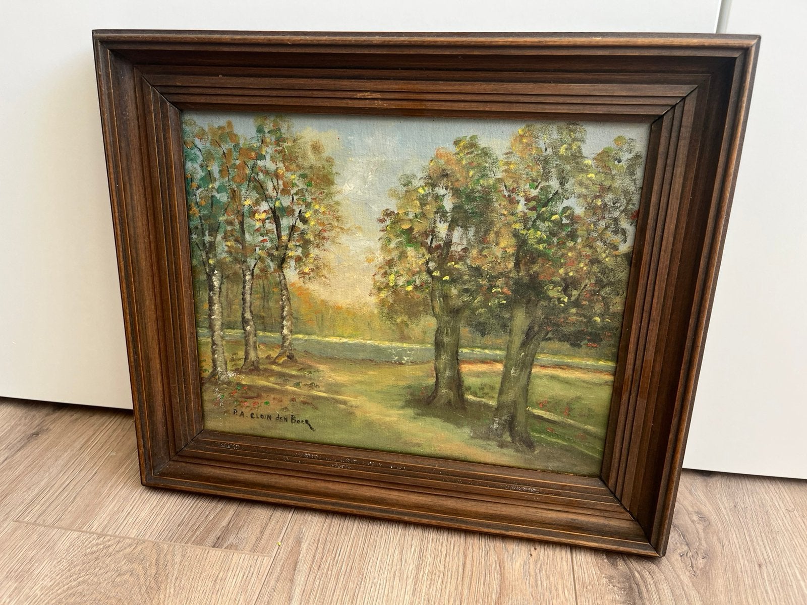 Vintage schilderijen, Antiek en Kunst, Ophalen of Verzenden