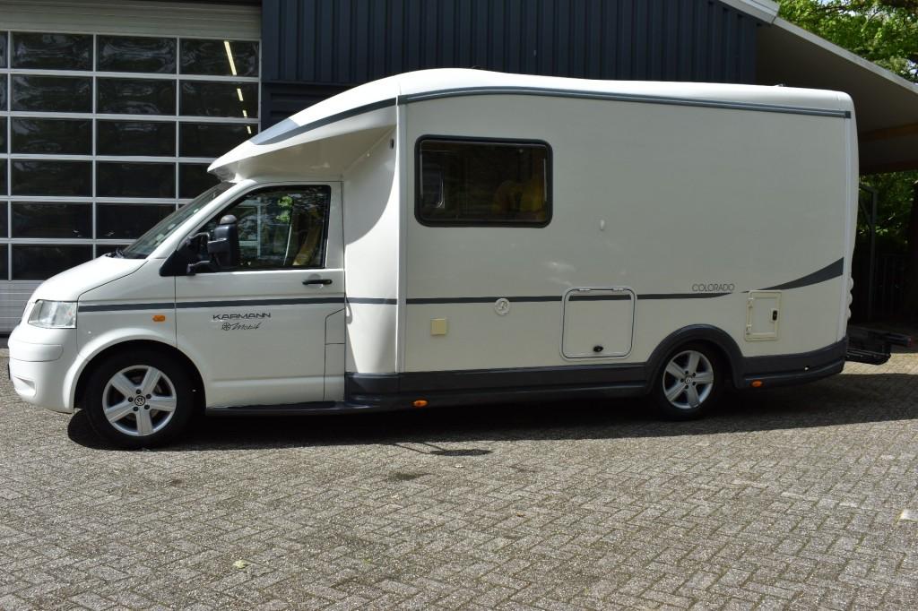 Volkswagen TRANSPORTER VOLKSWAGEN TRANSPORTER 2.5 TDI KARMAN, Auto's, Startonderbreker, 2496 cc, Wit, Geïmporteerd