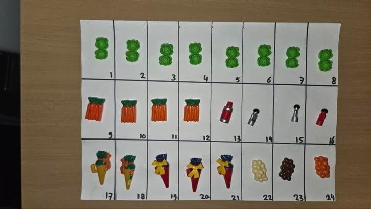 841 Playmobil onderdelen eten en drinken, Kinderen en Baby's, Speelgoed | Playmobil, Ophalen of Verzenden, Gebruikt