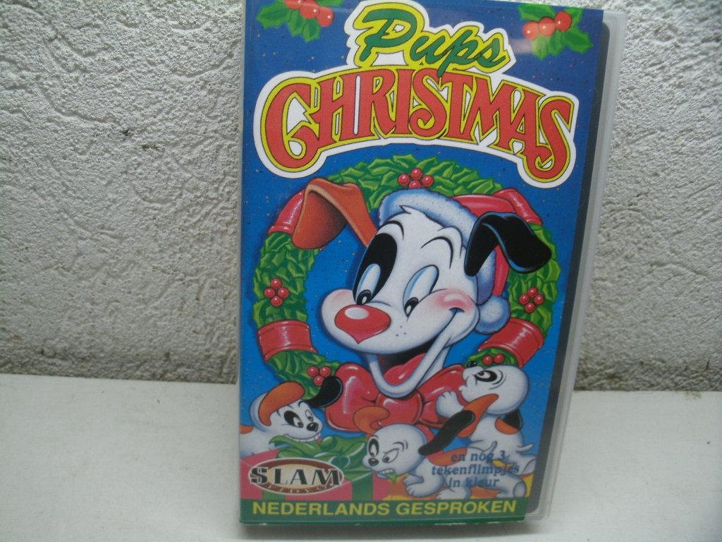vhs 143a pups christmas slam, Alle leeftijden, Ophalen of Verzenden, Gebruikt