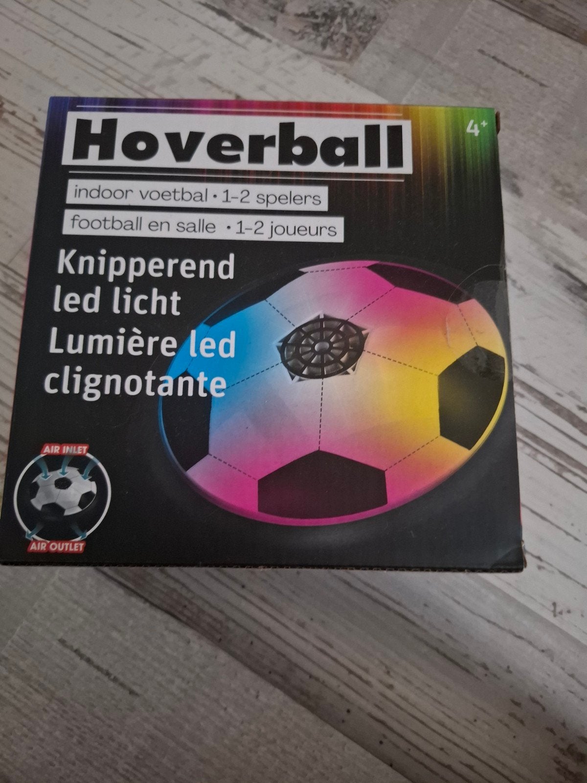 Nieuwe Hoverball - Indoor Voetbal met Knipperend LED Licht, Ophalen of Verzenden, Nieuw, Jongen of Meisje