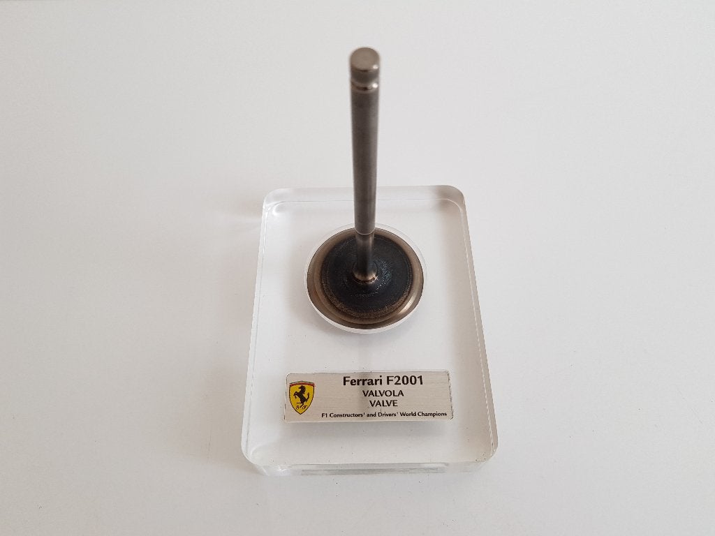 F1 - Originele gebruikte Ferrari F2001 valvola valve, Ophalen of Verzenden, Gebruikt, Formule 1