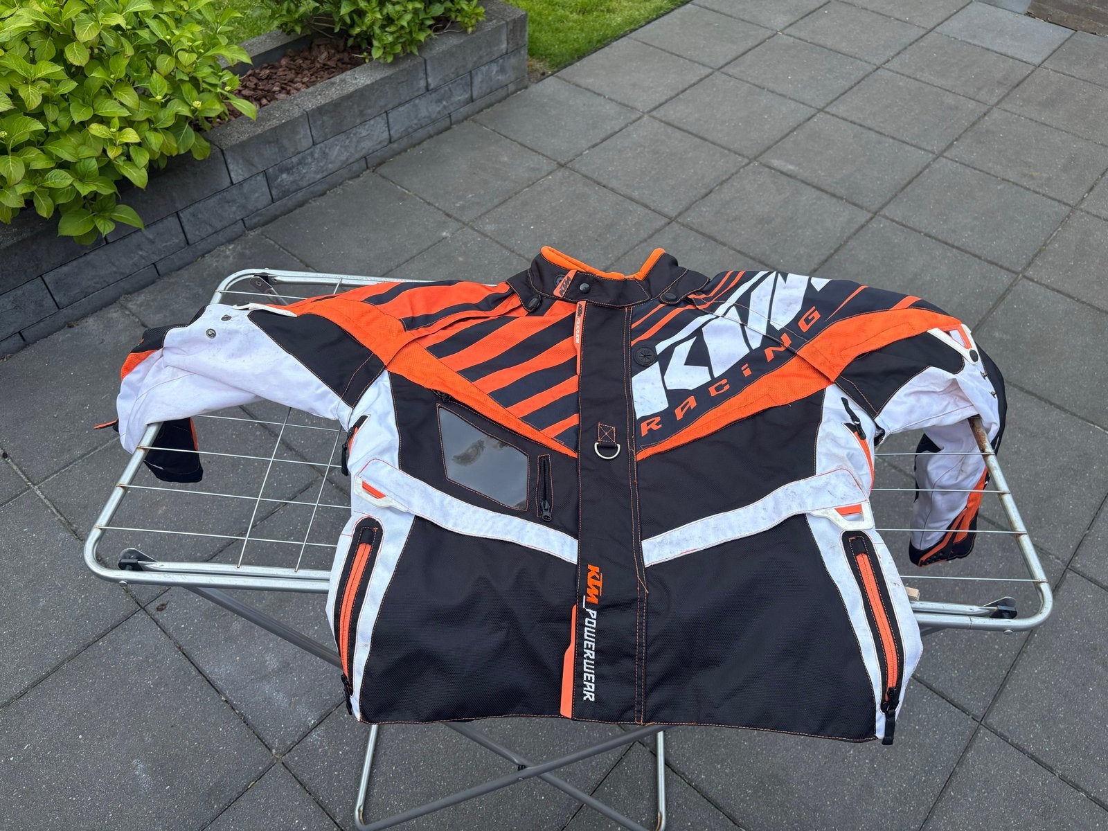KTM Powerwear Racing Enduro motorjas Textiel Oranje/Zwart, Motoren, Kleding | Motorkleding, Ophalen of Verzenden, Tweedehands