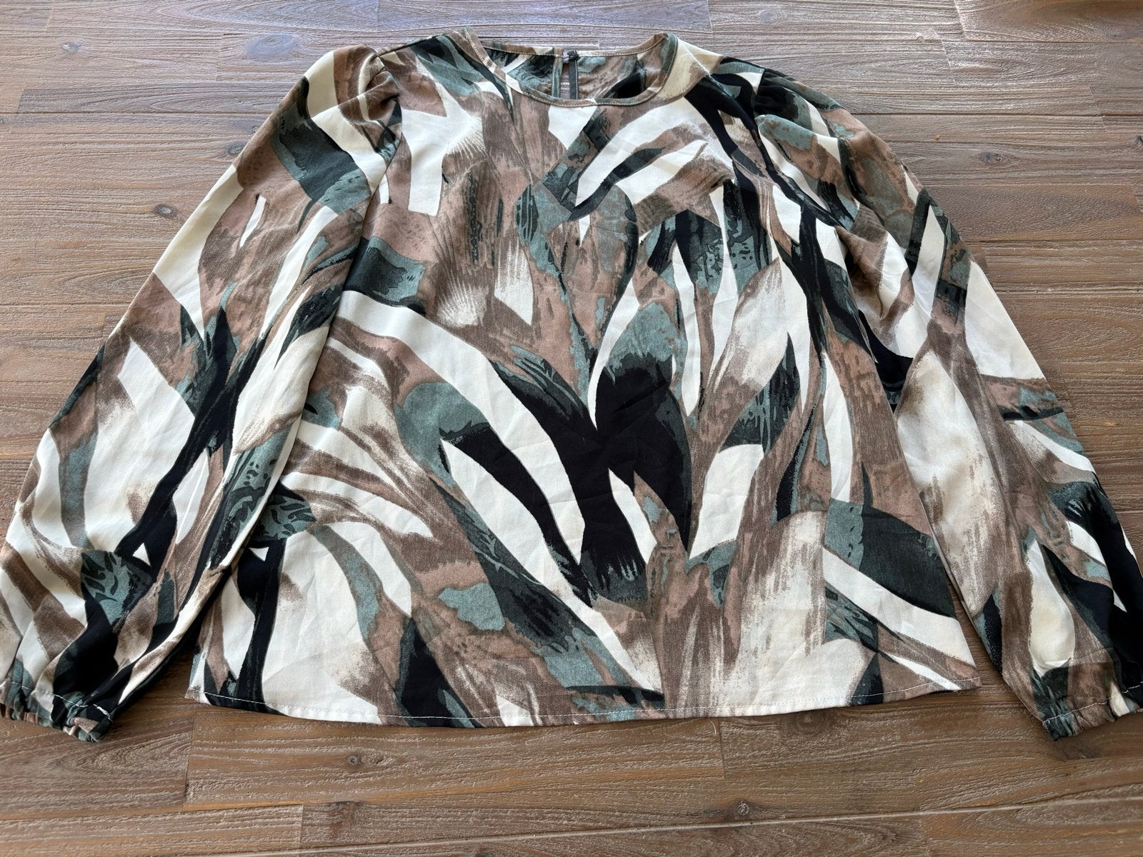 Niay shirt met lange mouwen - Maat M, Maat 38/40 (M), Meerkleurig, Ophalen of Verzenden, Zo goed als nieuw