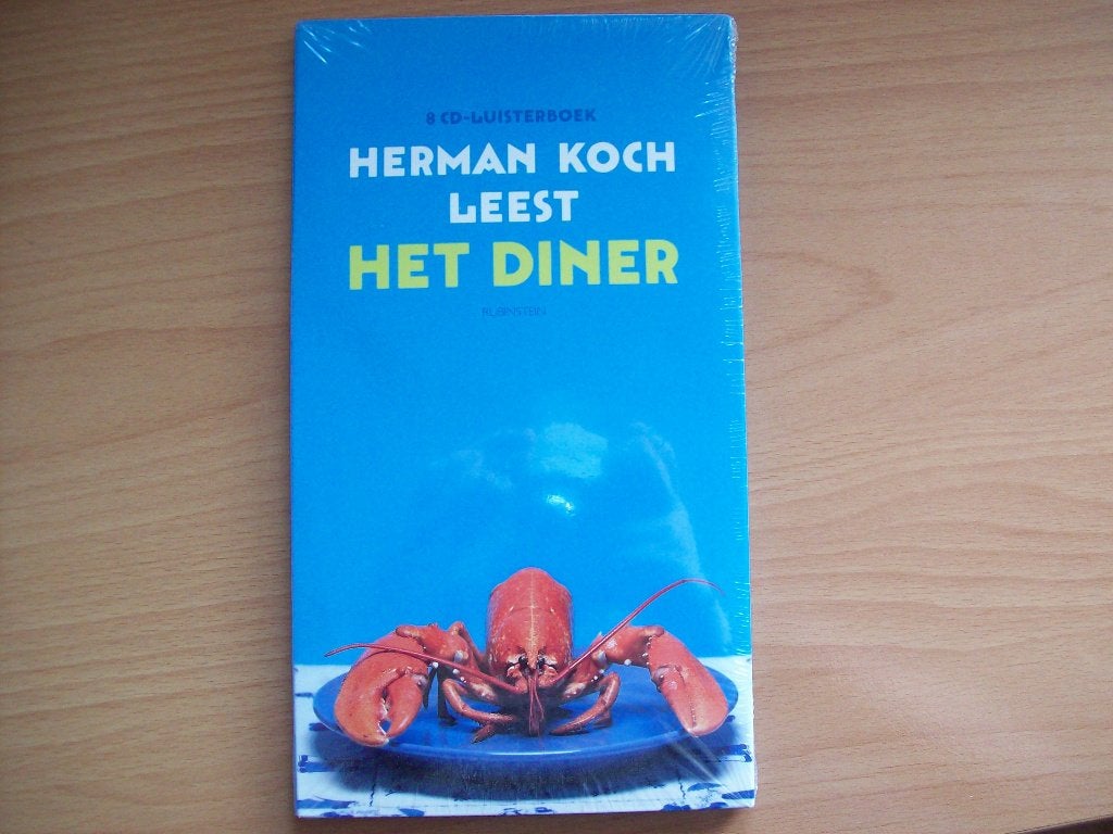 Herman Koch - Het Diner (Nieuw in folie!) 8-CD Luisterboek, Boeken, Herman Koch, Cd, Ophalen of Verzenden, Volwassene