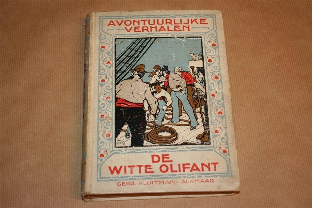 De witte olifant. Ker. Kluitman, 1919., Boeken, Ophalen of Verzenden, Gelezen