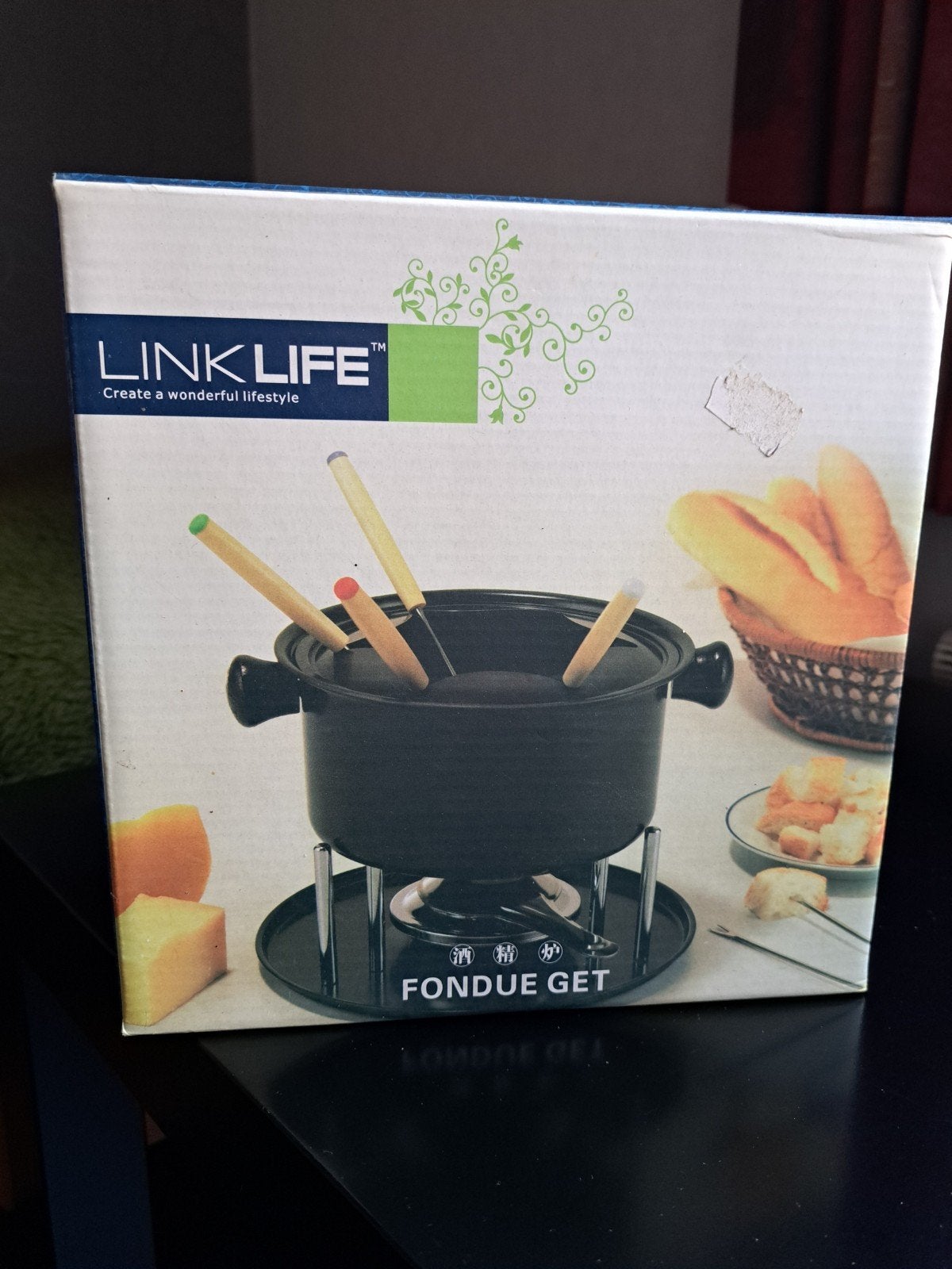 Linklife Fondueset - Compleet voor een gezellige avond, Ophalen of Verzenden, Nieuw, Brander, Fondueset