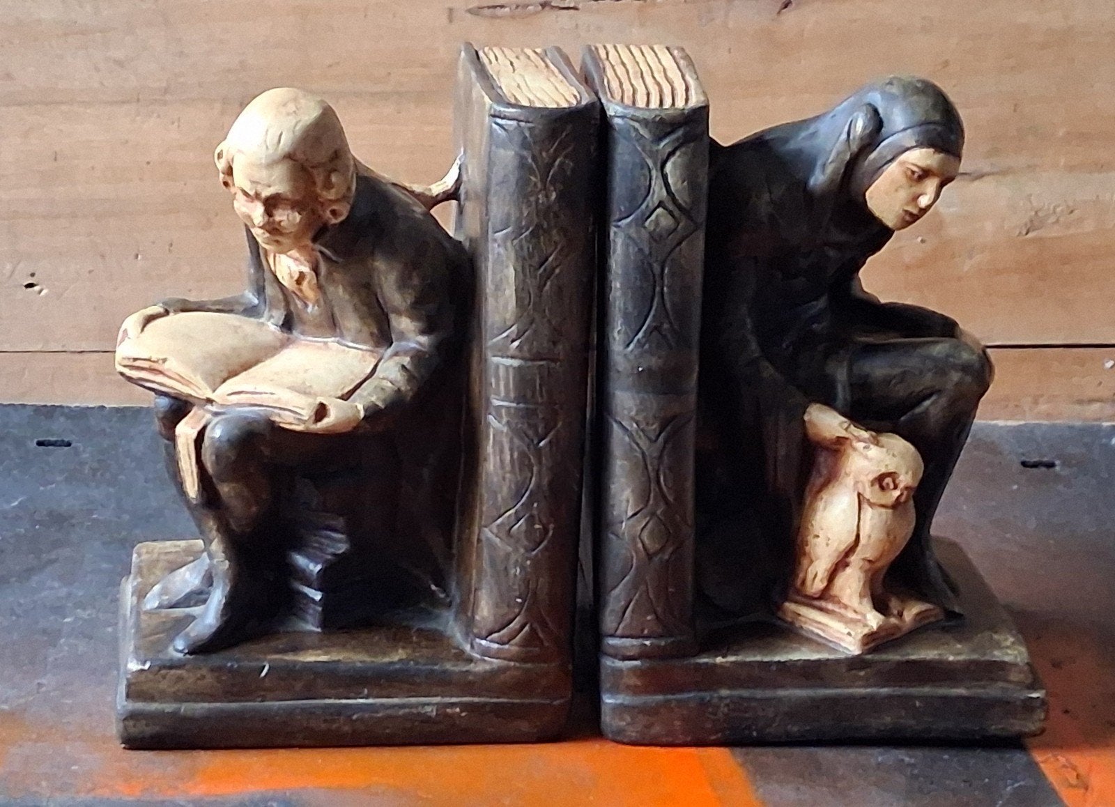 Boekensteun.  Ca 1900. Charles Dickens style., Huis en Inrichting, Woonaccessoires | Wandplanken en Boekenplanken, Ophalen, Zo goed als nieuw
