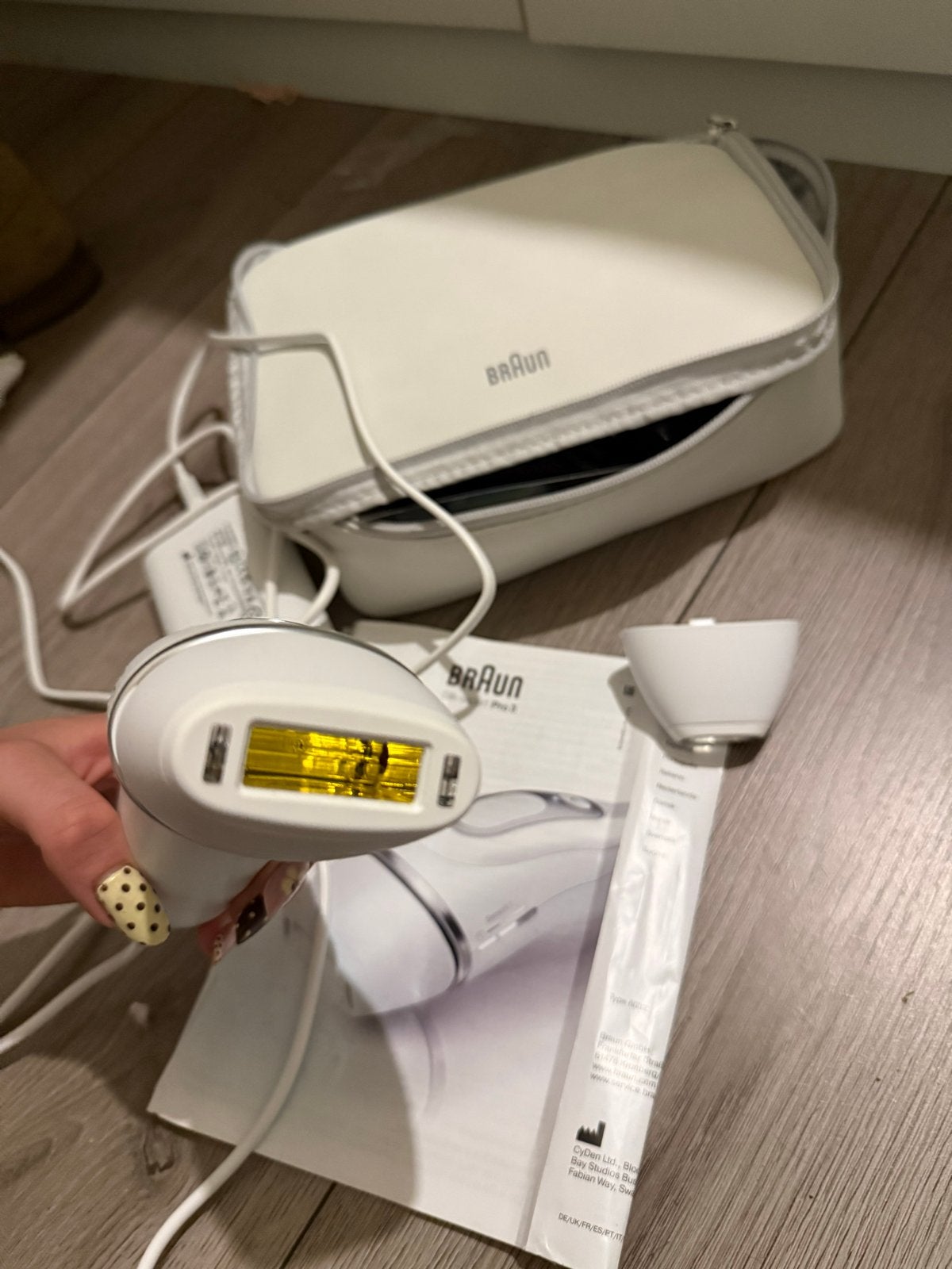Braun Silk-expert Pro 3 IPL Ontharingsapparaat, Ophalen of Verzenden, Zo goed als nieuw, Scheren en Epileren
