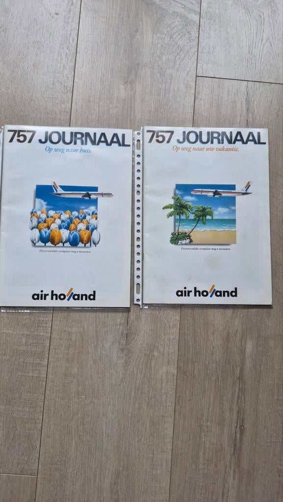 Air Holland 757 Journaal tijdschriften, Verzenden, Zo goed als nieuw, Boek of Tijdschrift