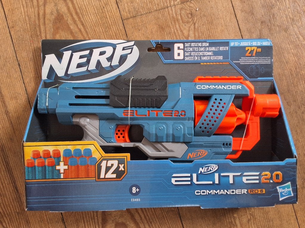 NERF Elite 2.0 Commander RD-6, Ophalen, Nieuw