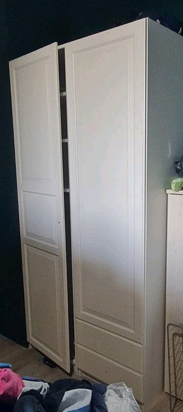 Ikea Pax kledingkast met spiegel en diverse indeling, Huis en Inrichting, Kasten | Kledingkasten, Zo goed als nieuw, 200 cm of meer
