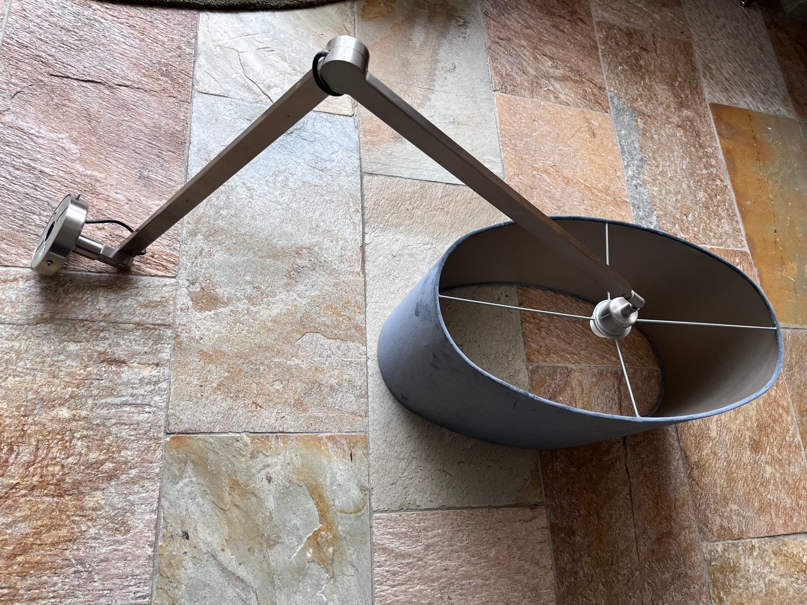 Hanglamp armatuur en lampenkap, Ophalen