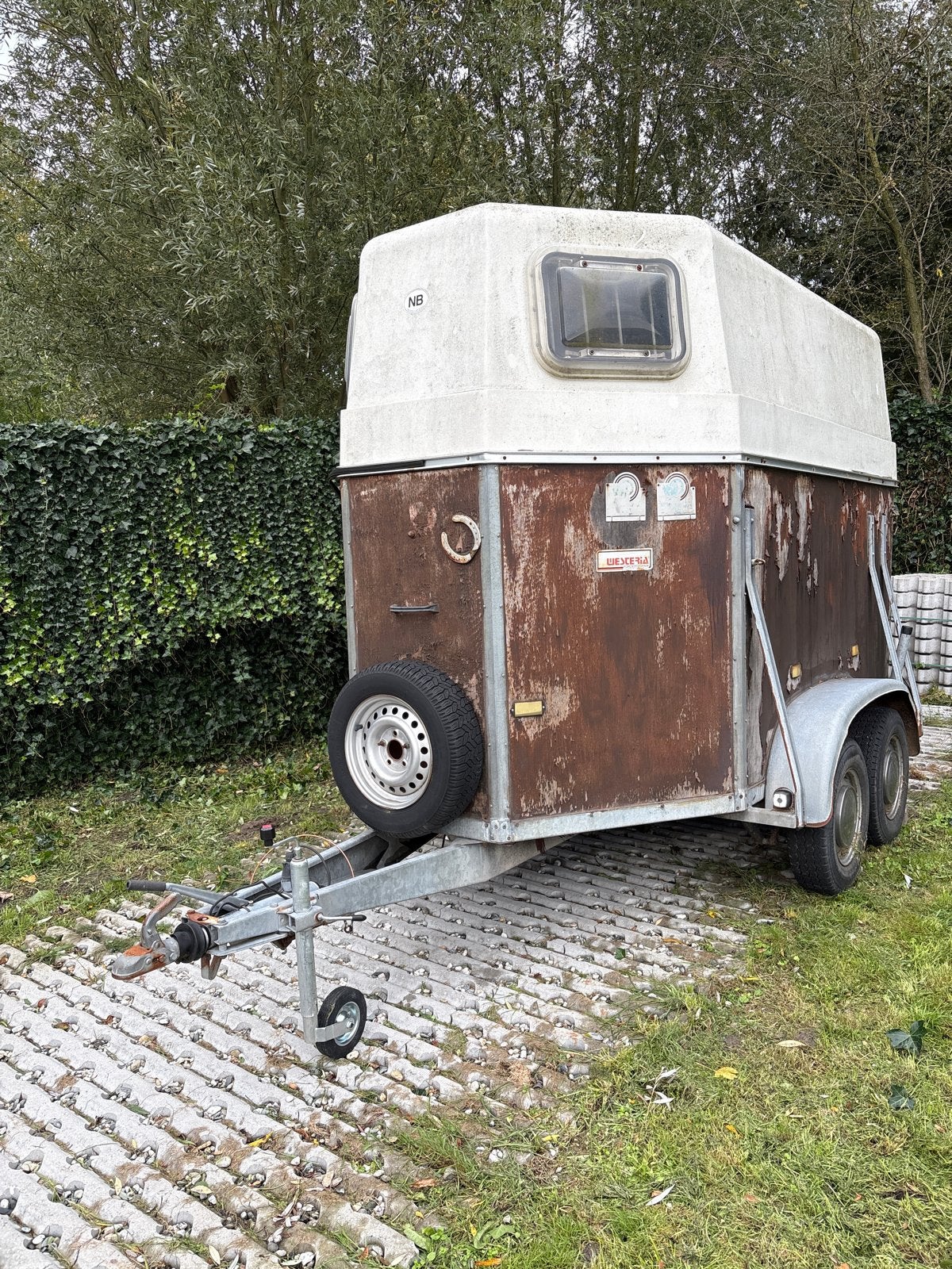 Westeria Paardentrailer - Opknapper, Ophalen, Gebruikt