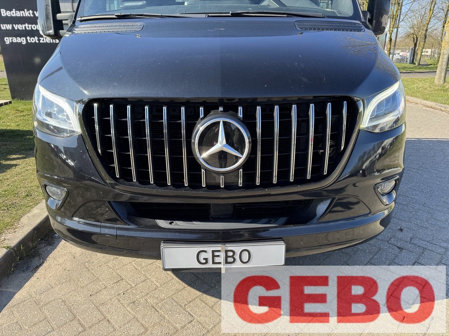 Mercedes sprinter w907  2018+ voorkop voor kop motorkap bump, Auto-onderdelen, -, Voor, Nieuw, Ophalen of Verzenden