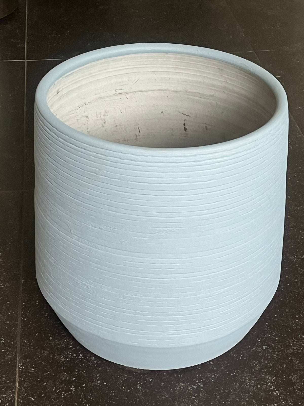 bloempot, keramisch h 36,5 cm doorsnede 36,5 cm, Gebruikt, Rond, Binnen, Aardewerk